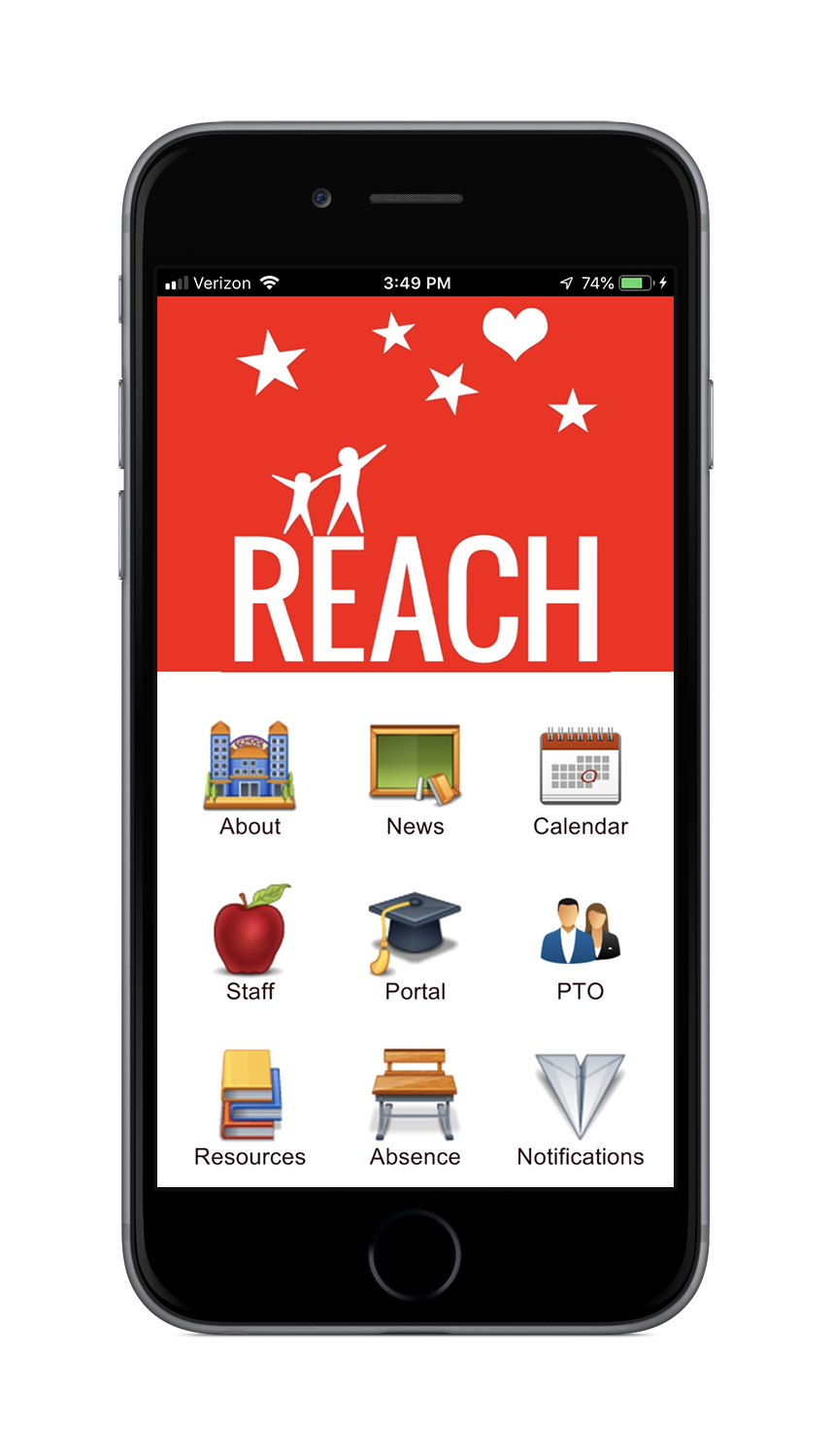Download the Reach Charter School App Now!!! BlueTreeApps