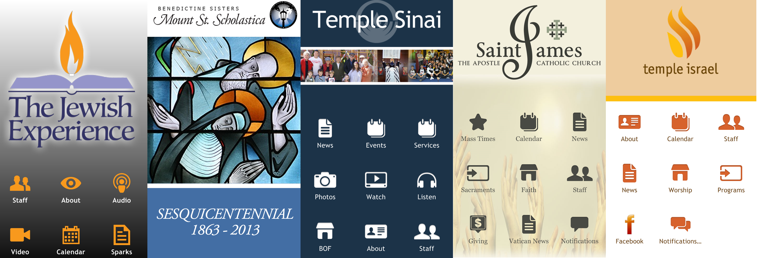 School app home pages
