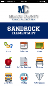 Sandrock Elementary App by BlueTreeApps