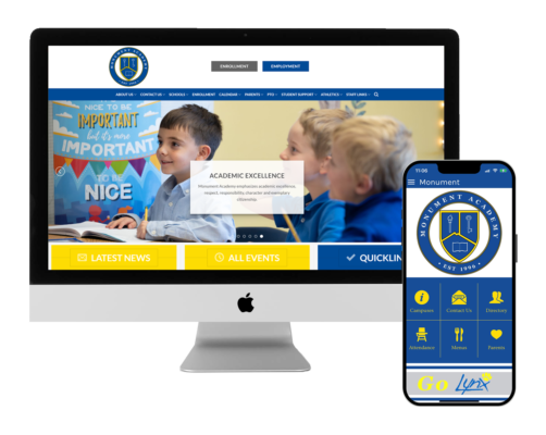We create websites and apps for schools and districts
