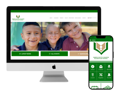 We create websites and apps for schools and districts