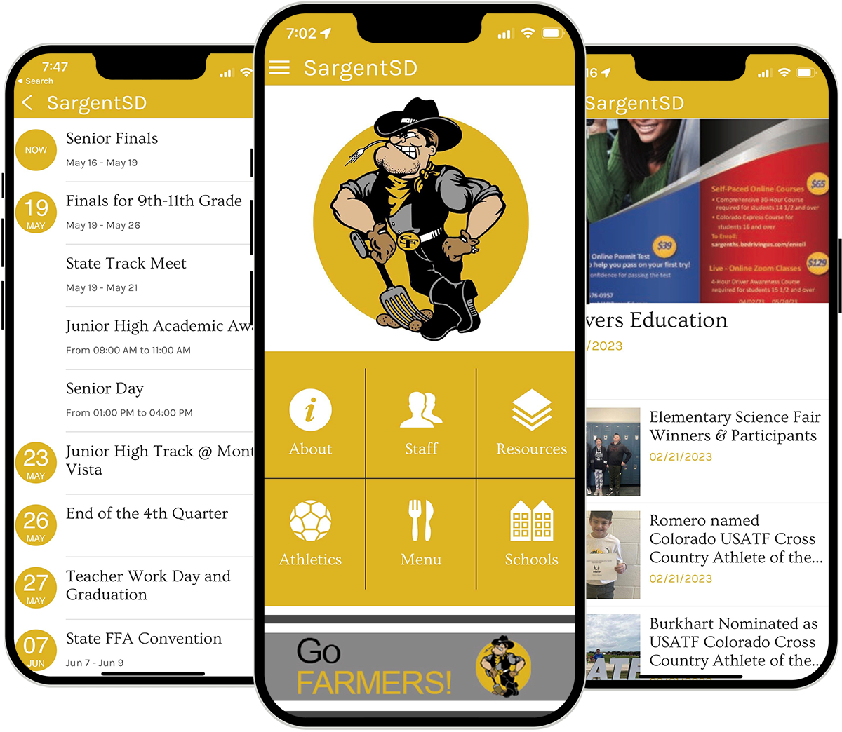 We create websites and apps for schools and districts