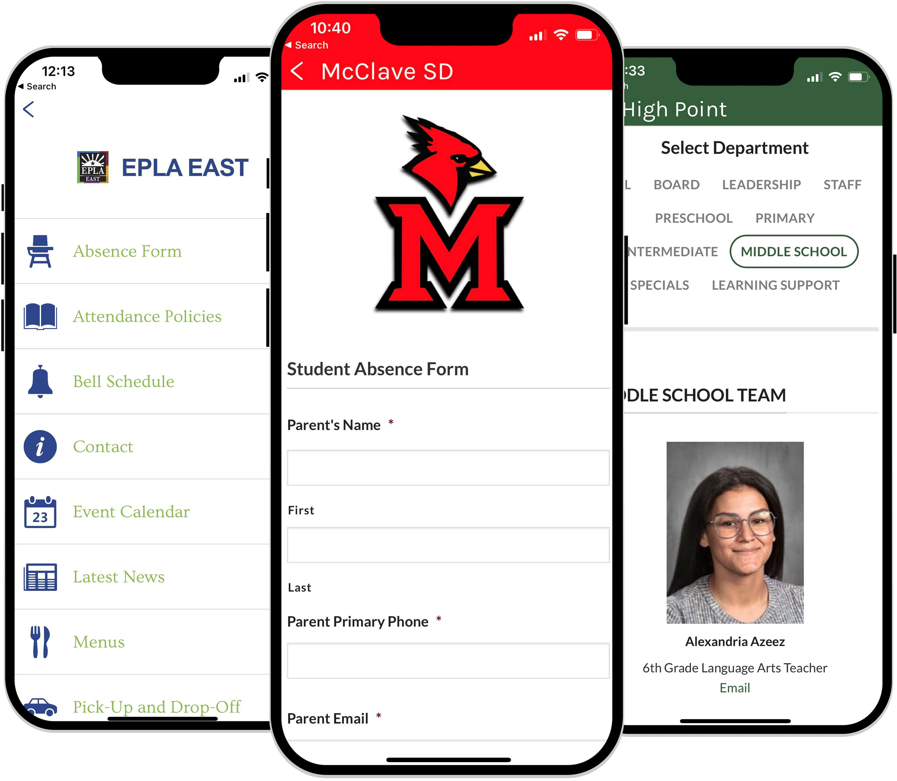 We create websites and apps for schools and districts