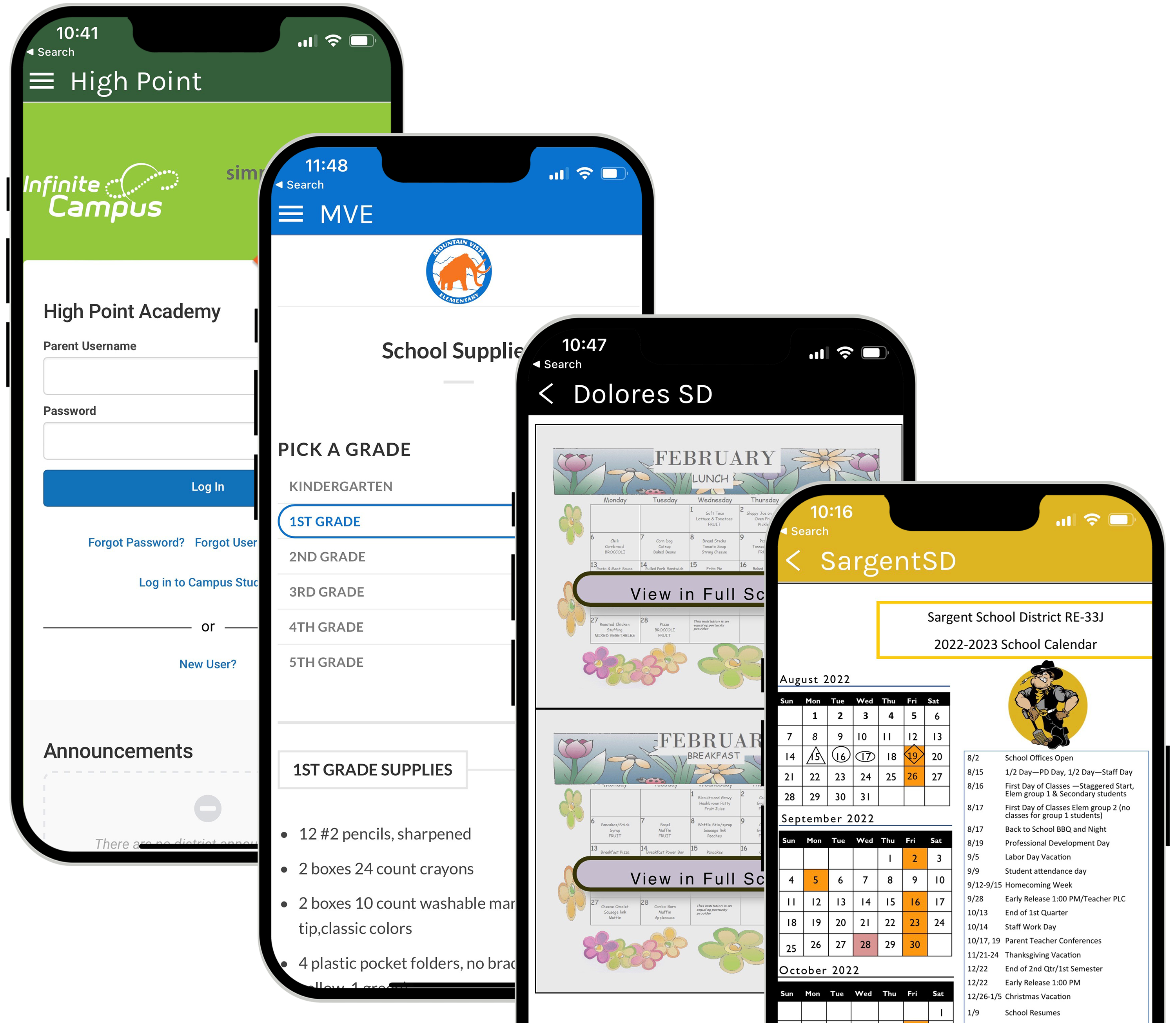 We create websites and apps for schools and districts