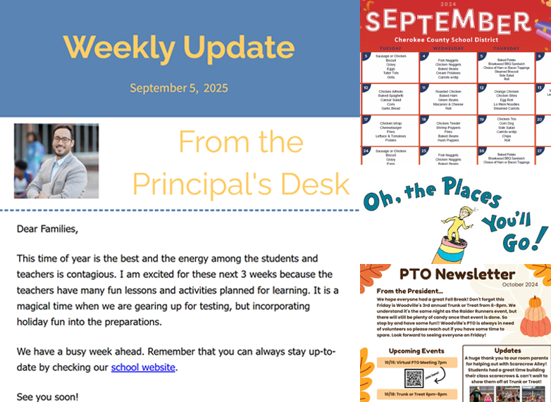 many free newsletter templates
